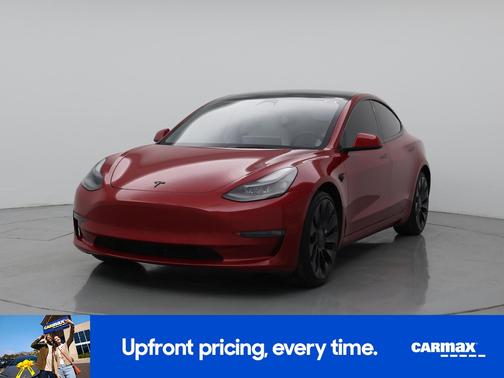 Red 2023 Tesla Model 3 Performance