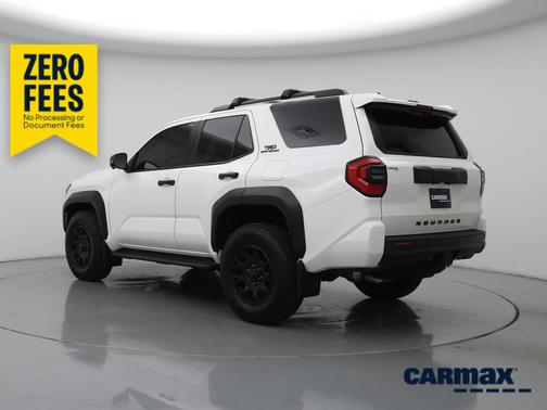White 2025 Toyota 4Runner TRD Off Road Premium
