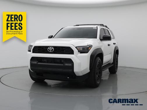 White 2025 Toyota 4Runner TRD Off Road Premium