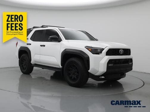 White 2025 Toyota 4Runner TRD Off Road Premium