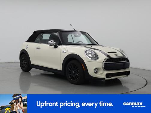 White 2018 MINI Convertible S