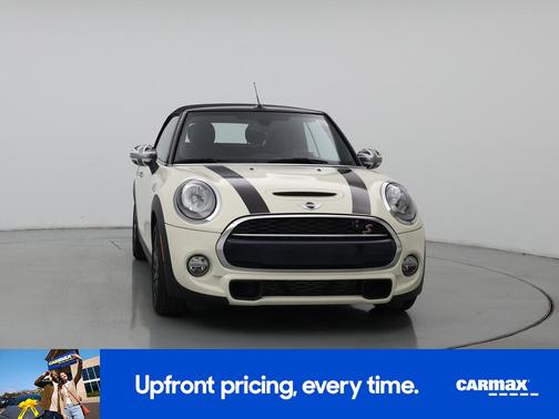 White 2018 MINI Convertible S