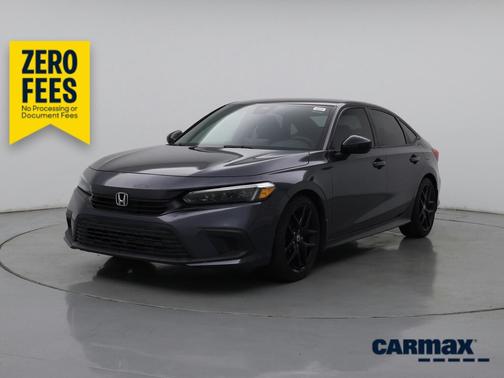 Gray 2022 Honda Civic Sport