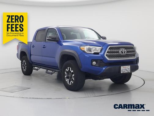 Blue 2016 Toyota Tacoma TRD Off Road