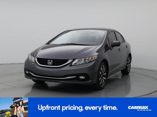 Gray 2014 Honda Civic EX-L