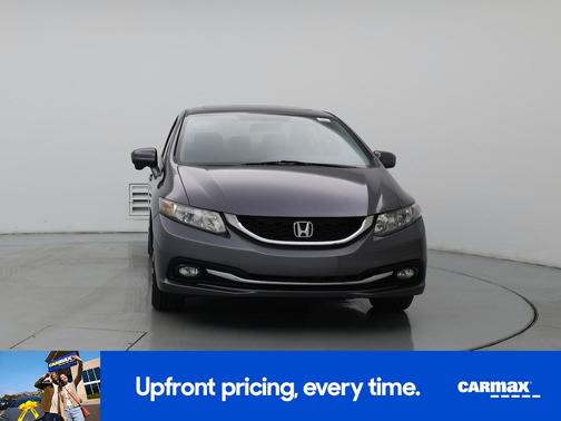 Gray 2014 Honda Civic EX-L