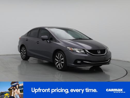 Gray 2014 Honda Civic EX-L
