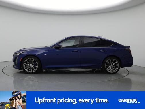 Blue 2020 Cadillac CT5 Sport