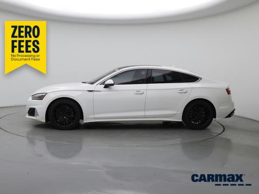 White 2020 Audi A5 Premium