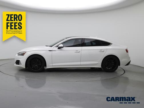 White 2020 Audi A5 Premium