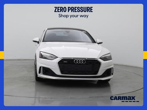 White 2020 Audi A5 Premium