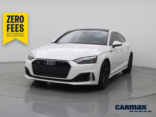 White 2020 Audi A5 Premium