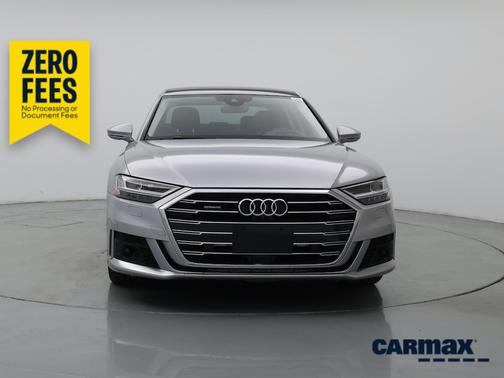 Silver 2021 Audi A8 L