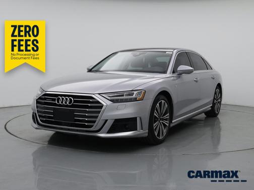 Silver 2021 Audi A8 L