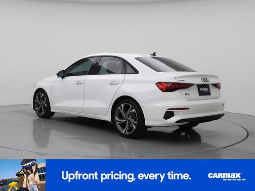 White 2023 Audi A3 Premium