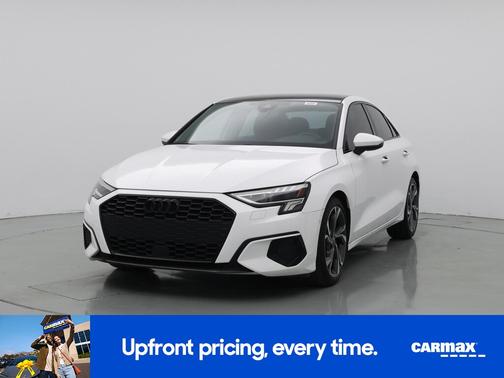 White 2023 Audi A3 Premium