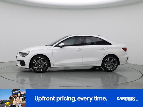 White 2023 Audi A3 Premium