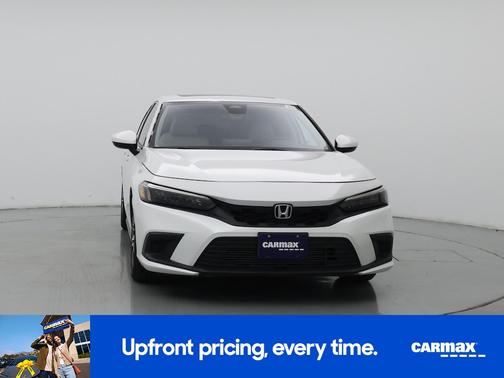 White 2023 Honda Civic EX-L