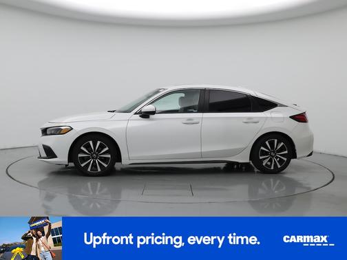 White 2023 Honda Civic EX-L