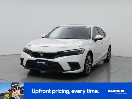 White 2023 Honda Civic EX-L