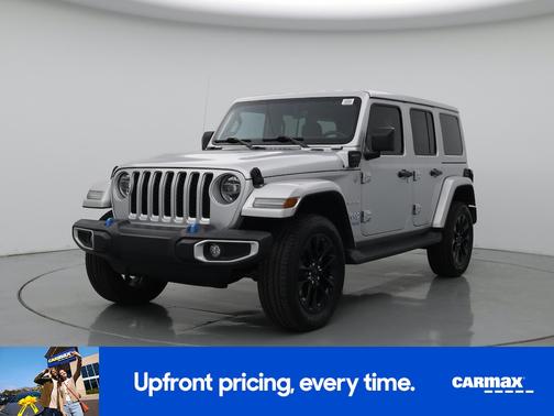 Silver 2022 Jeep Wrangler Unlimited 4xe Unlimited Sahara