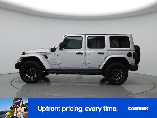 Silver 2022 Jeep Wrangler Unlimited 4xe Unlimited Sahara