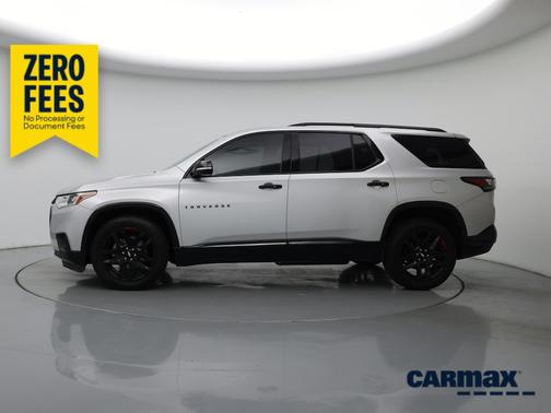 Silver 2019 Chevrolet Traverse Premier