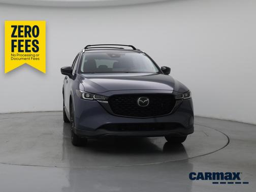 Blue 2024 Mazda CX-5 Carbon Edition