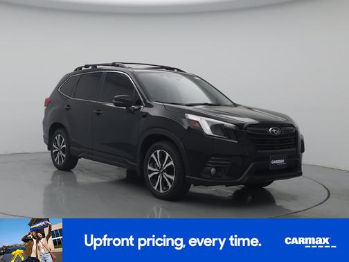 Black 2022 Subaru Forester Limited