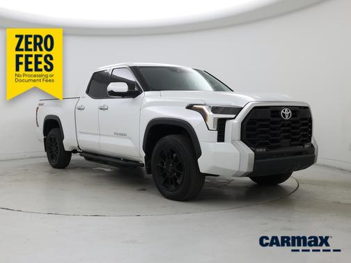 White 2022 Toyota Tundra Limited