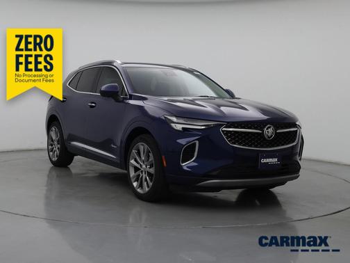 Blue 2022 Buick Envision Avenir