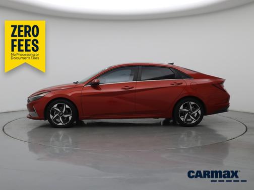 Orange 2021 Hyundai ELANTRA Limited