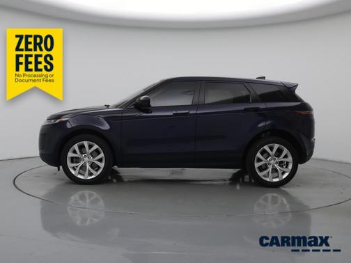 Blue 2021 Land Rover Range Rover Evoque SE