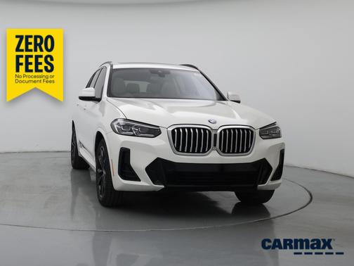 White 2022 BMW X3 sDrive30i