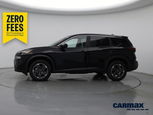 Black 2025 Nissan Rogue SV