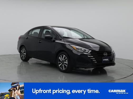 Black 2025 Nissan Versa SV