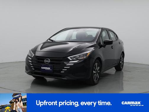 Black 2025 Nissan Versa SV