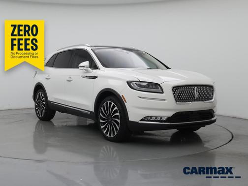 White 2022 Lincoln Nautilus Black Label