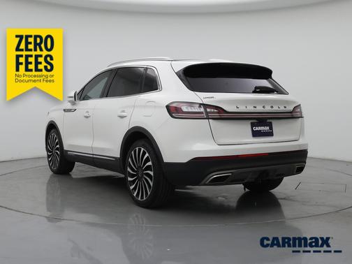 White 2022 Lincoln Nautilus Black Label