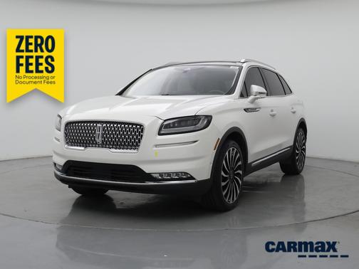 White 2022 Lincoln Nautilus Black Label
