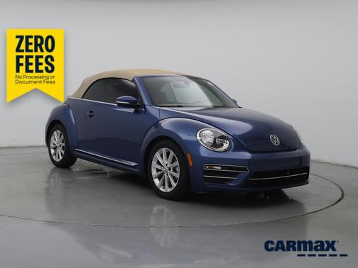 Blue 2019 Volkswagen Beetle SE