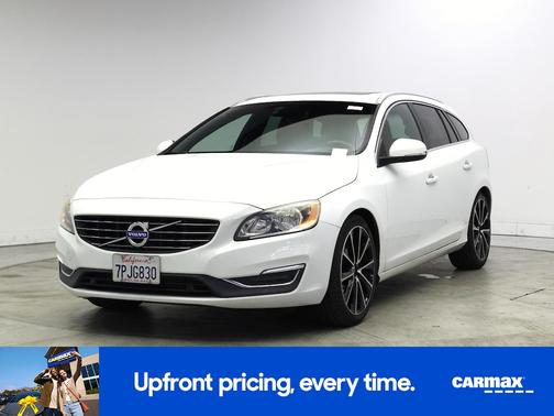 White 2016 Volvo V60 T5 Premier