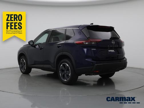 Blue 2025 Nissan Rogue SV