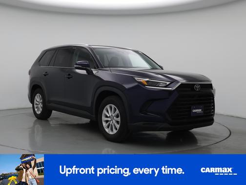 Blue 2025 Toyota Grand Highlander XLE