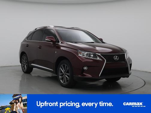 Burgundy 2015 Lexus RX 350 F-Sport