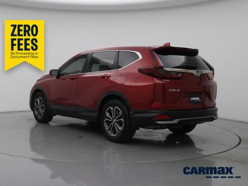 Red 2020 Honda CR-V EX