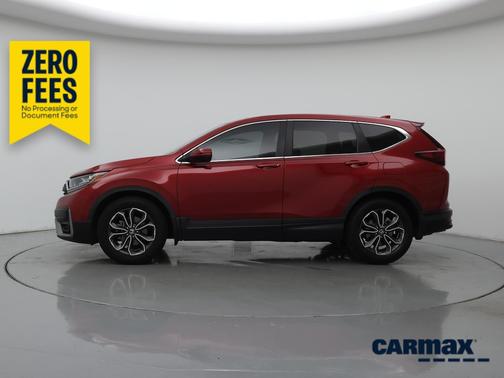 Red 2020 Honda CR-V EX