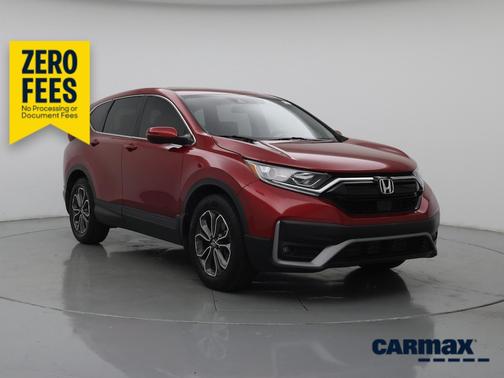 Red 2020 Honda CR-V EX