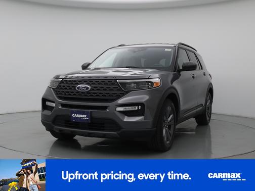 Gray 2021 Ford Explorer XLT