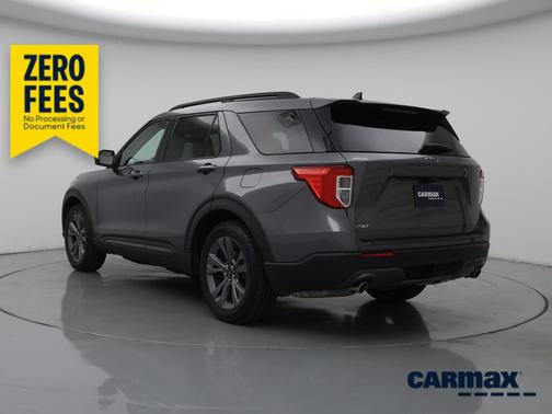 Gray 2021 Ford Explorer XLT